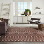 Nourison Positano Indoor/Outdoor Natural 9' X 12' Area Rug, Easy Cleaning, Non Shedding, Bed Room, Living Room, Dining Room, Backyard, Deck, Patio (9X12)