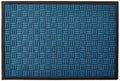 Kempf Water Retainer Entrance Mat, Indoor Outdoor Rubber Rug, Moisture Trapping, Absorbent Mat, 2 By 3-Feet, Blue