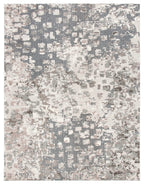 Safavieh Madison Collection Area Rug - 6' X 9', Grey & Beige, Boho Abstract Design, Non-Shedding & Easy Care, Ideal For High Tra