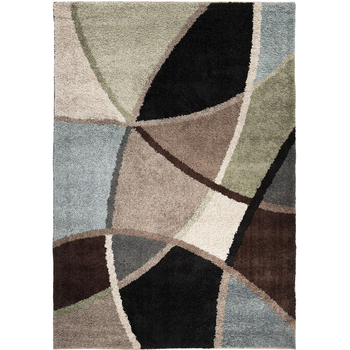 Orian Rugs Shag-Ri-La Divulge Area Rug, 7'10&quot; X 10'10&quot;, Blue