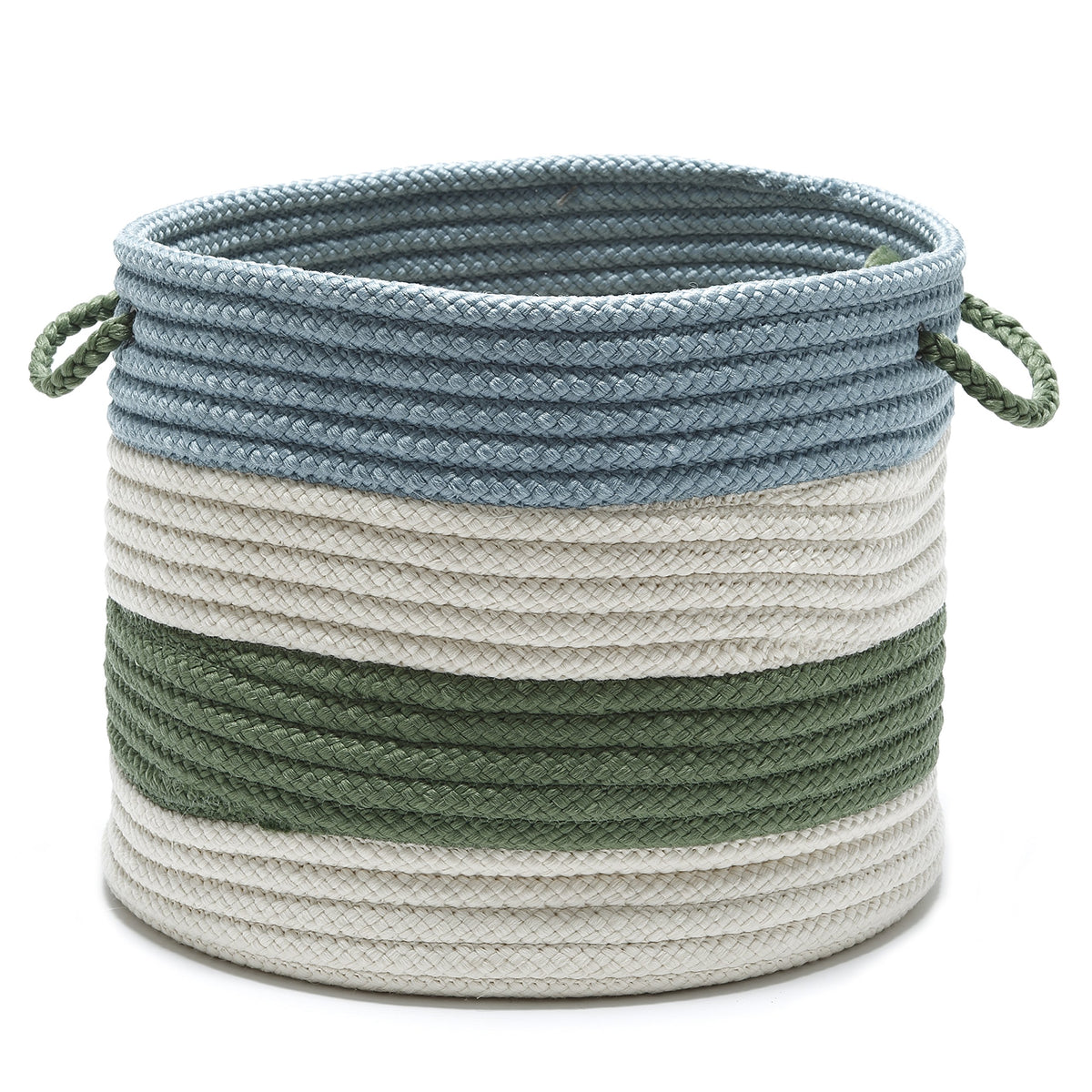 Grove Baskets Banded Basket, 19 By 19 By 15-Inch