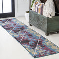 JONATHAN Y SEU102J-210 Cole Minimalist Diamond Trellis Indoor Area -Rug Modern Contemporary Casual Easy -Cleaning Bedroom Kitche