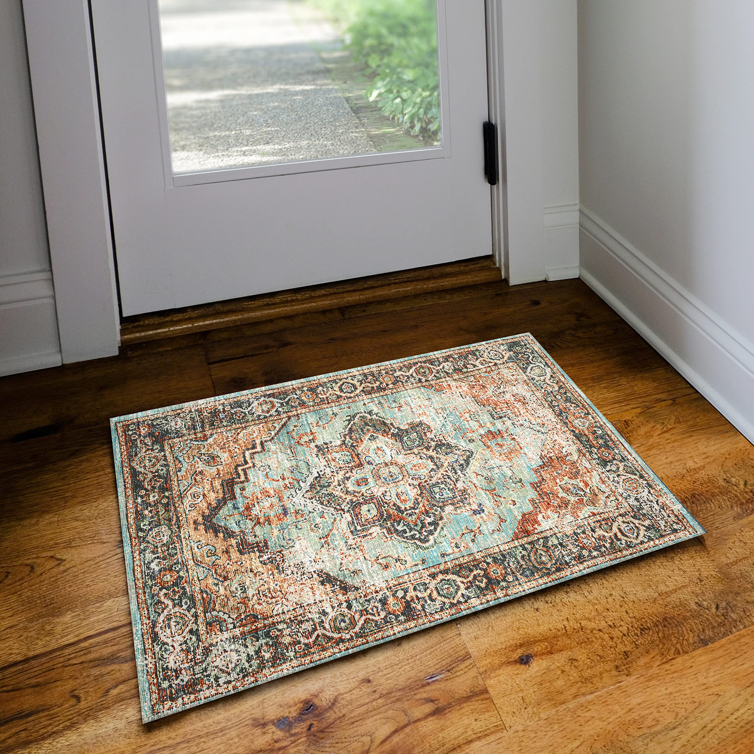 Dalyn Rugs Jericho Jc2 Mist 2' X 3' Rectangle Soft Area Rug, Easy Clean, Non Shedding, Bedroom, Entry, Living Room, Dining Room, Kitchen Rug