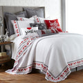 Levtex Home Merry & Bright Collection - Rudolph Quilt Set - Full/Queen Holiday Quilt 88X92 And Two Standard Shams 20X26 - Christ