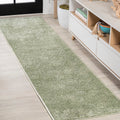 JONATHAN Y SEU100O-214 Haze Solid Low-Pile Indoor Runner Rug, Coastal, Bohemian, Minimalist, Classic, Casual for Bedroom,Kitchen