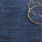 Nourison Essentials Indoor/Outdoor Midnight Blue 4' X 6' Area Rug, Easy -Cleaning, Non Shedding, Bed Room, Living Room, Dining Room, Backyard, Deck, Patio (4X6)