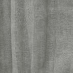 Richmark International Paloma Sheer Dual Header Curtain Panel 52 X 108 In Grey