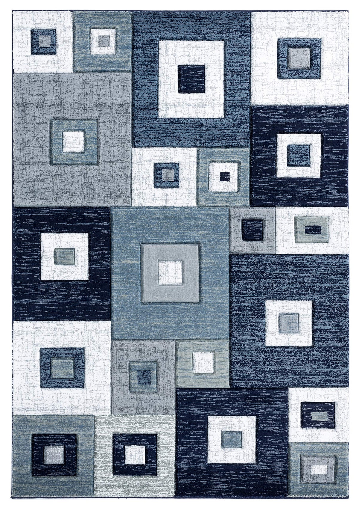 United Weavers Of America Bristol Cicero Navy Runner Rug, 27 Inch  X 74 Inch