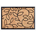 Calloway Mills Az100132436 Vine Leaves Doormat, 24' X 36', Natural/Black