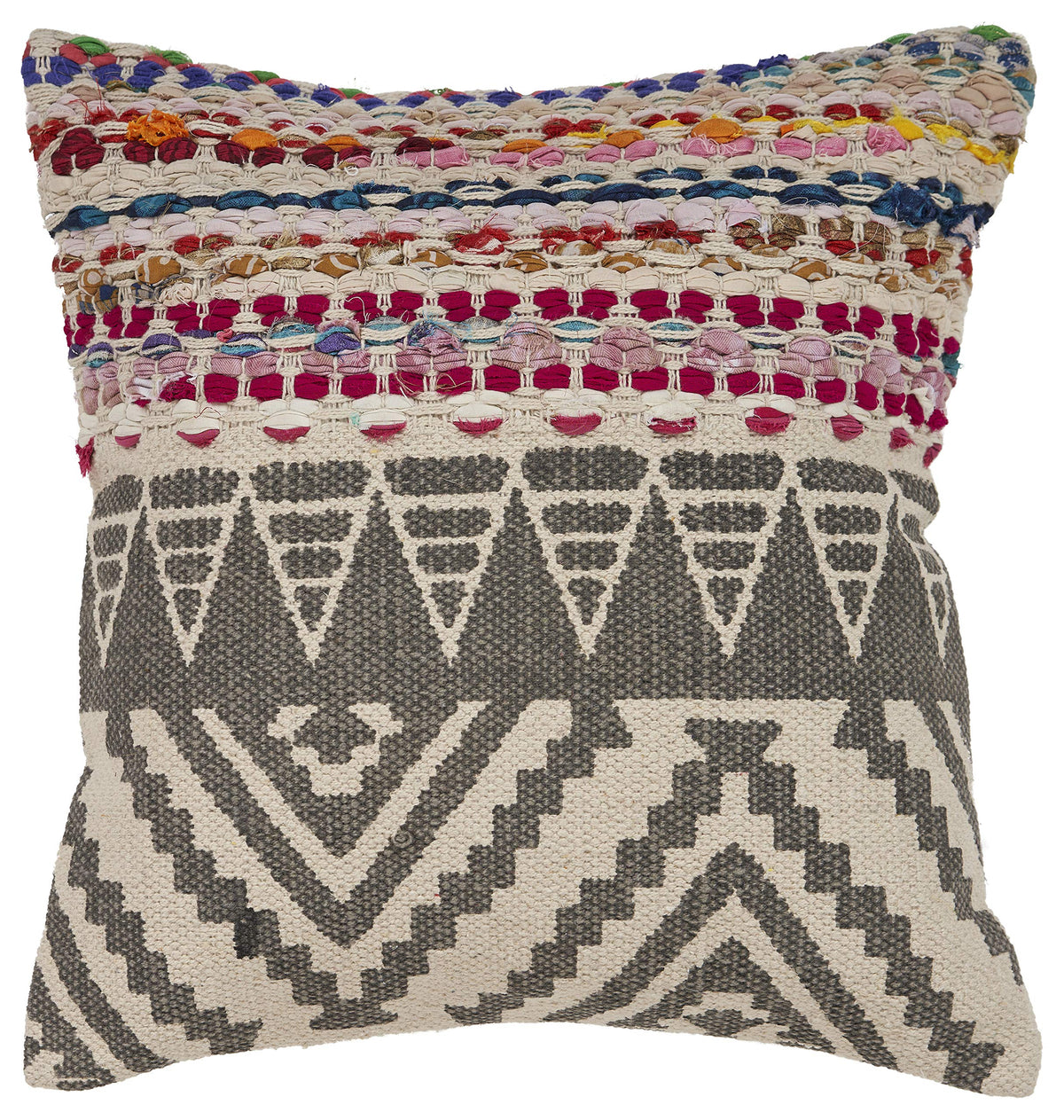 Lr Home Boho Geometric Throw Pillow 18' X 18' Multi