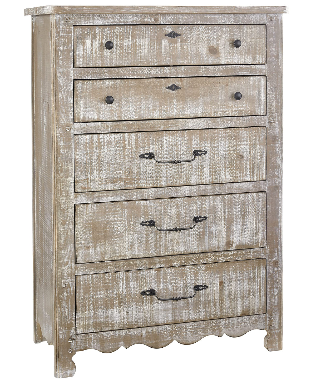 Progressive Furniture Chatsworth Chest Distressed Chalk