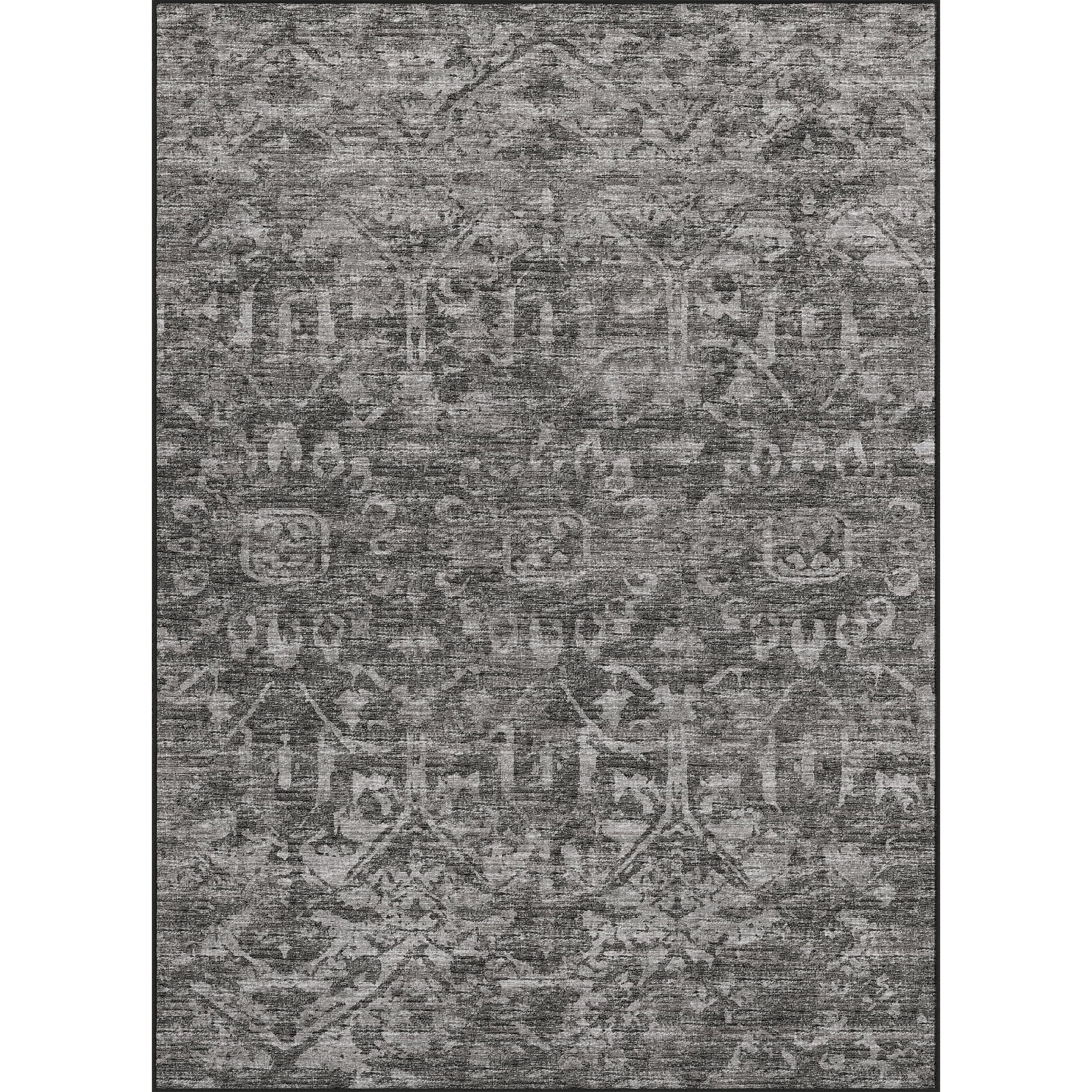 Aberdeen Ab1 Gray 3' X 5' Rug