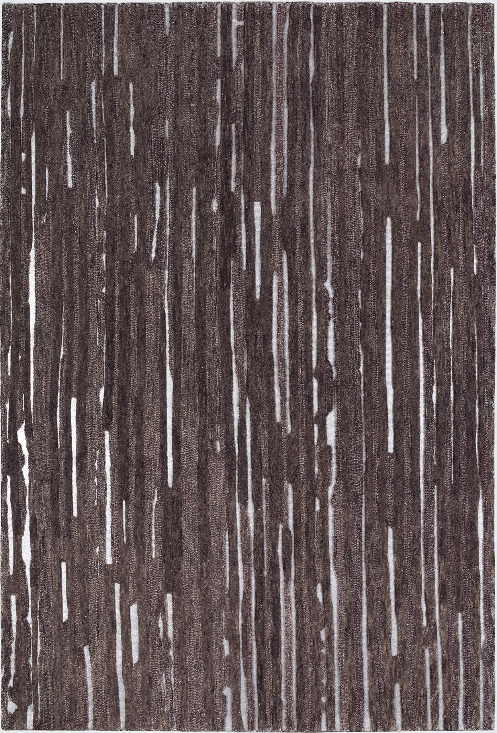 Addison Rugs Dazzle Area Rug, 5’ X 7’6", Eggplant