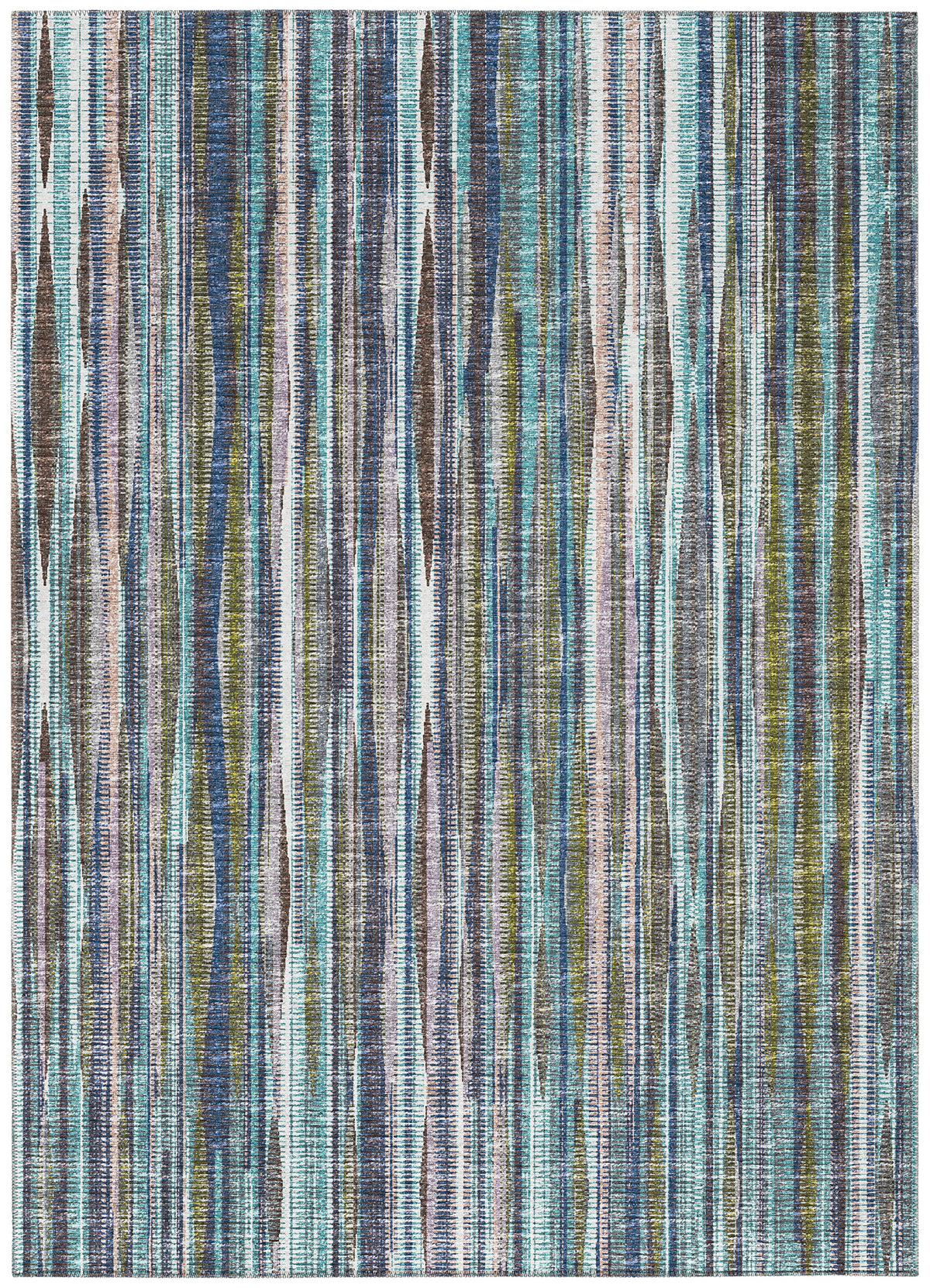 Addison Rugs Waverly 5' X 7'6&quot; Awa31 Plum Indoor Outdoor Area Rug, Stain Resistant, Machine Washable, Non Shedding, Bedroom, Living Room, Dining Room, Kitchen Rug