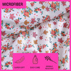 Betsey Johnson - Twin Bed Sheets, Soft & Lightweight Bedding, Fade & Wrinkle Resistant (Fall Foliage Pink, Twin)