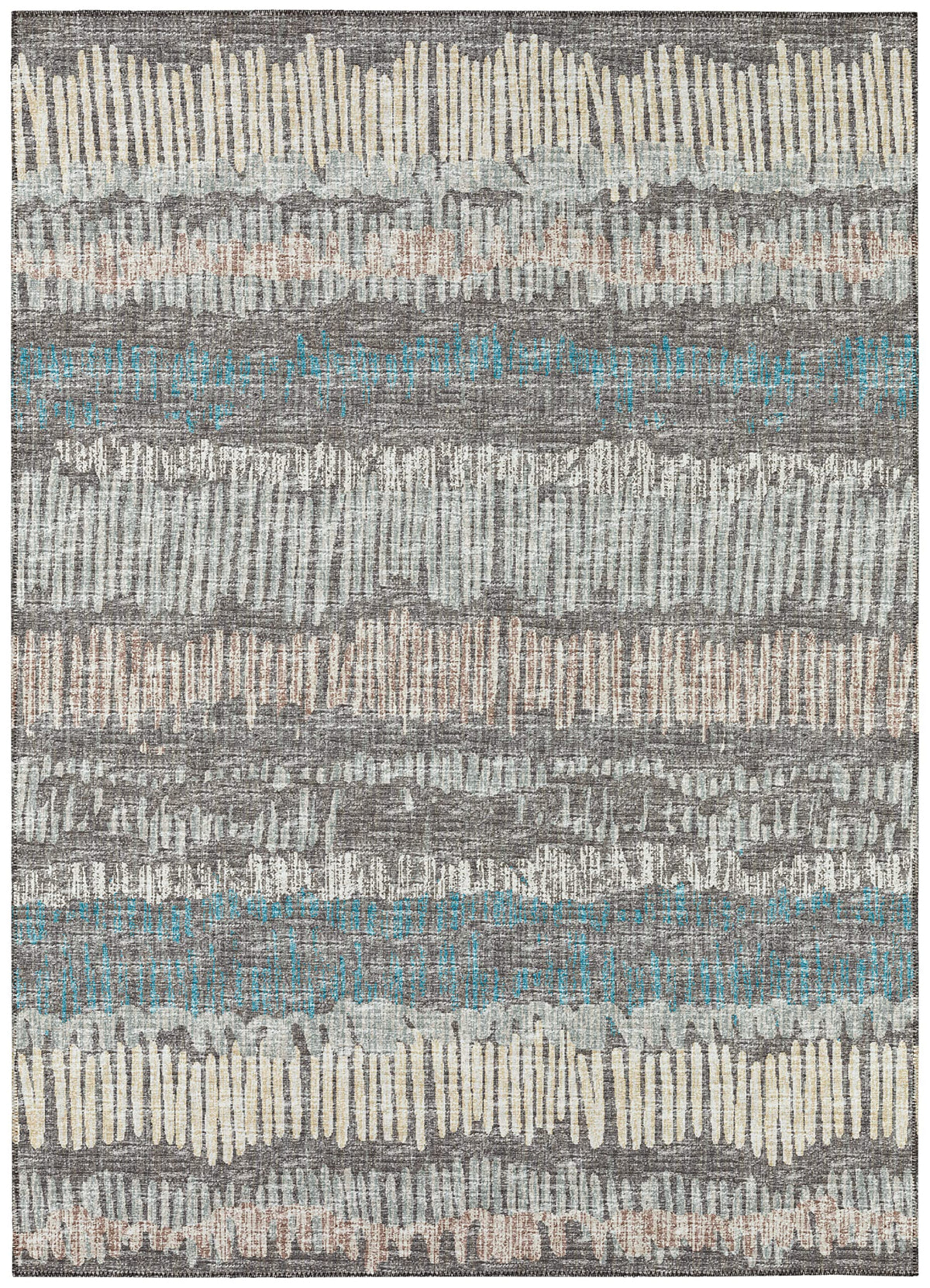 Addison Rugs Rylee Ary34 Grey Washable 9' X 12' Indoor Outdoor Area Rug, Easy Clean, Machine Washable, Non Shedding, Bedroom, Entry, Living Room, Dining Room, Kitchen, Patio Rug