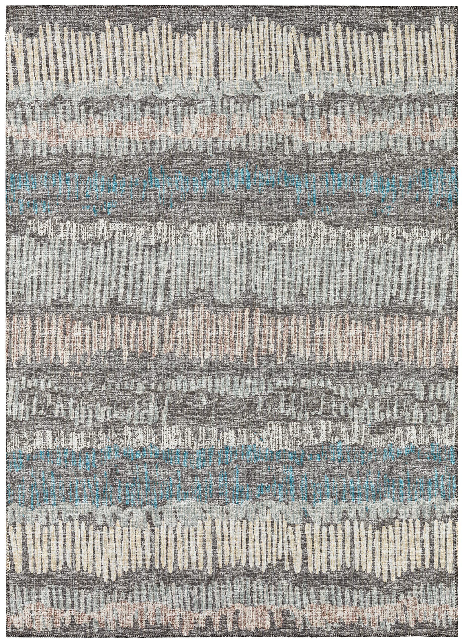 Addison Rugs Rylee Ary34 Grey Washable 9' X 12' Indoor Outdoor Area Rug, Easy Clean, Machine Washable, Non Shedding, Bedroom, Entry, Living Room, Dining Room, Kitchen, Patio Rug
