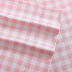Eddie Bauer Kids - Queen Sheets, Stain Resistant Kids Bedding, Ideal For Toddler Bedding Set (Poppy Plaid Pink, Queen)