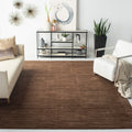 SAFAVIEH Vision Collection Area Rug - 8 x 10, Brown, Modern Ombre Tonal Chic Design, Non-Shedding & Easy Care, Ideal for High 
