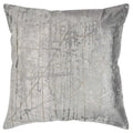 Rizzy Home T14055 Decorative Pillow, 20" X 20", Gray