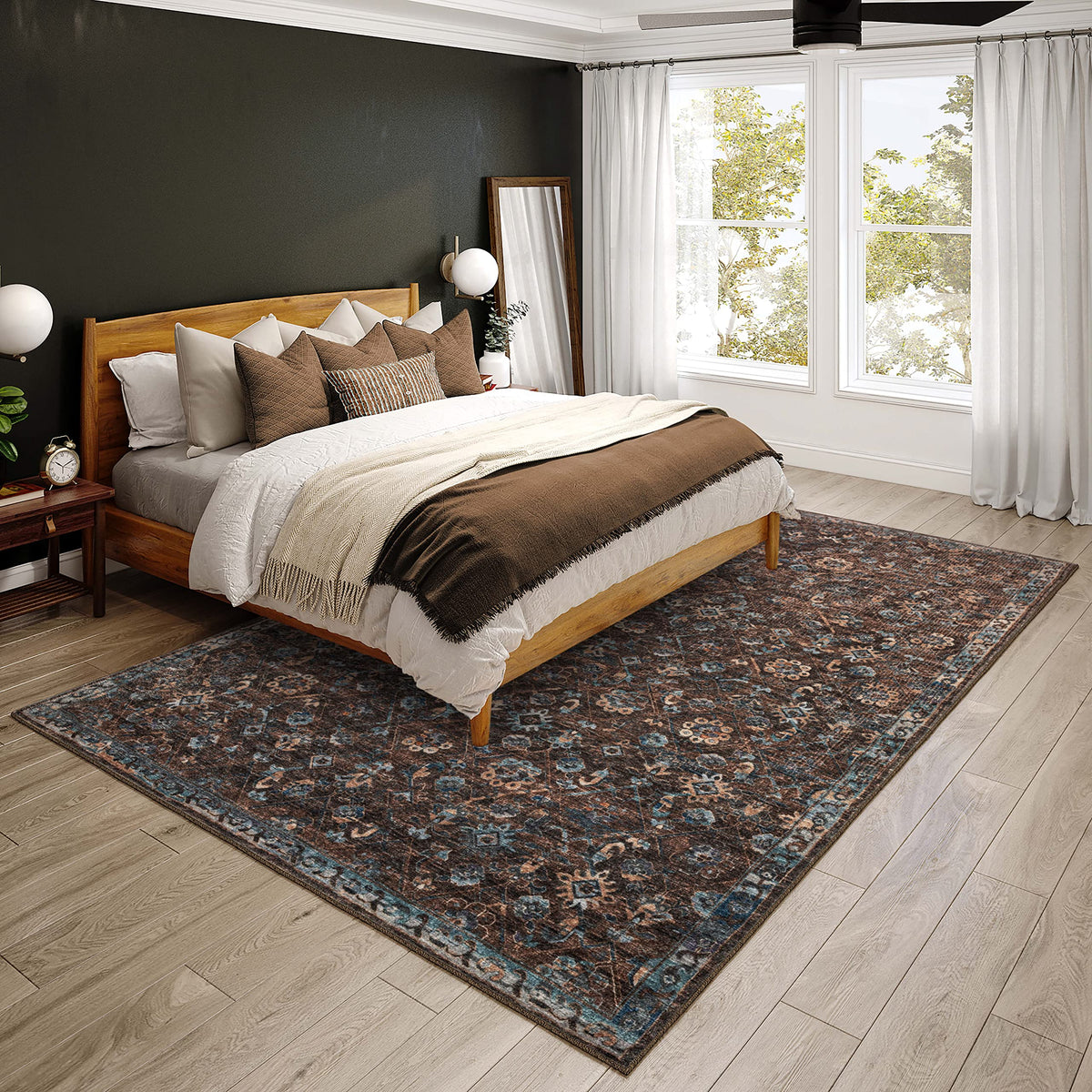Dalyn Rugs Jericho Jc8 Sable 8' X 10' Rectangle Soft Area Rug, Easy Clean, Non Shedding, Bedroom, Entry, Living Room, Dining Room, Kitchen Rug