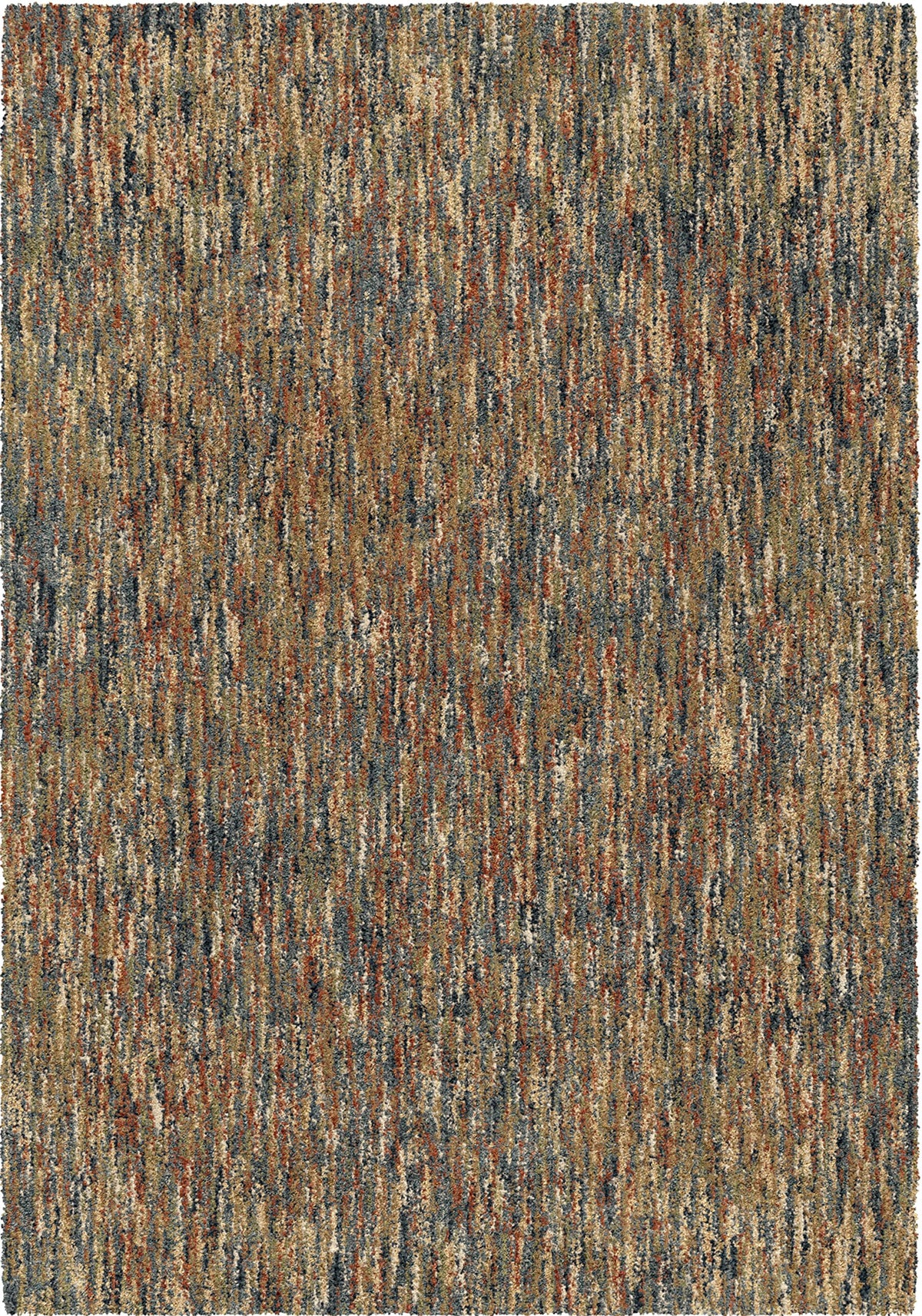 Orian Rugs Multi Solid Multi 9' X 13'