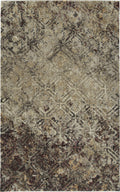 Addison Rugs Plano35 Area Rug, 3'3"X5'3", Brown