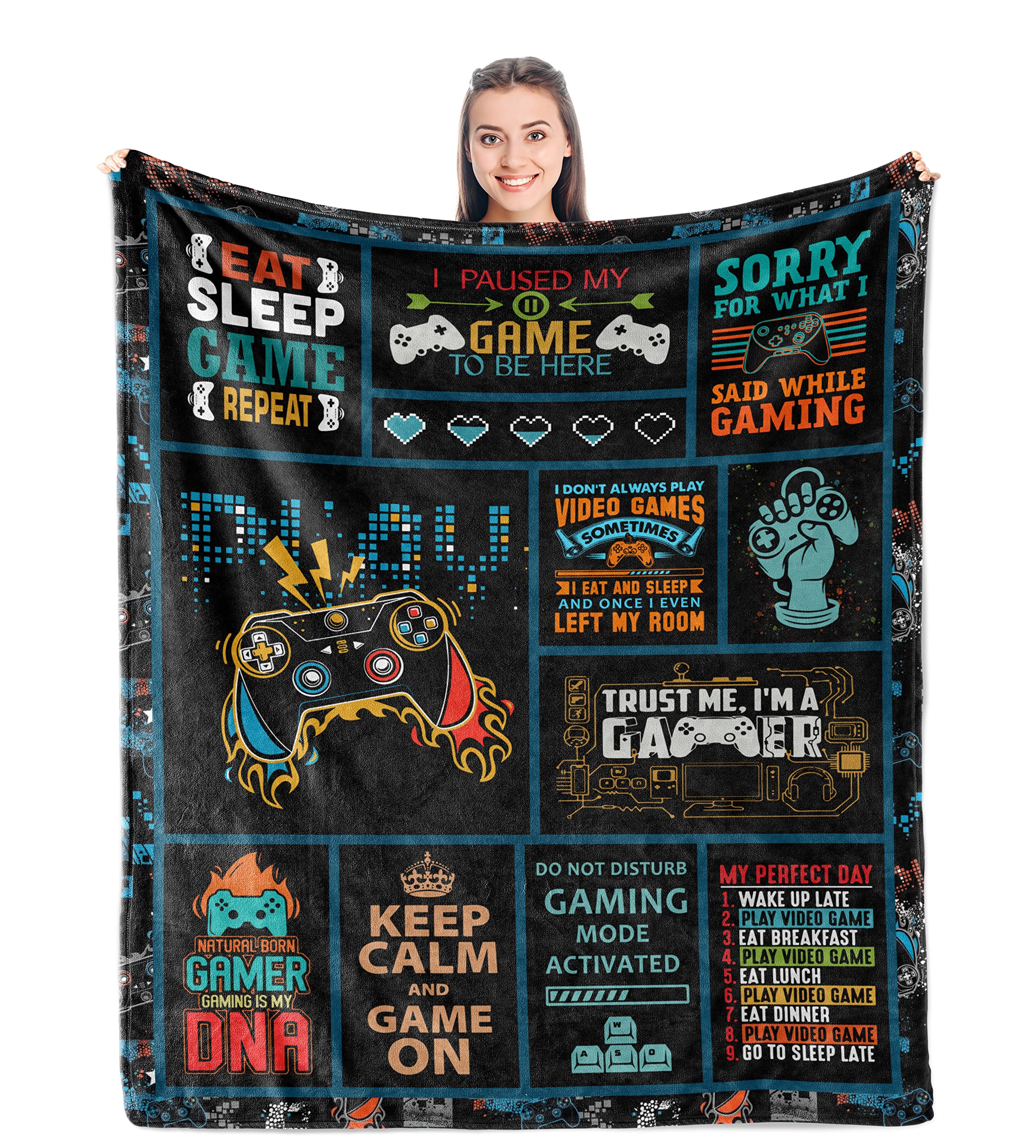 Punofell Gamer Gifts - Best Gaming Gifts For Men - Game Room Decor Gift For Boys/Men - Gifts For Gamers - Video Game Lover Gifts