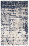 SAFAVIEH Adirondack Collection Accent Rug - 2'6'' x 4', Gold & Navy, Modern Abstract Design, Non-Shedding & Easy Care, Ideal for
