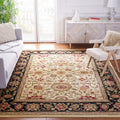SAFAVIEH Lyndhurst Collection Area Rug - 10 x 14, Ivory & Black, Traditional Oriental Design, Non-Shedding & Easy Care, Ideal 