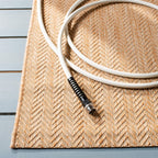 Safavieh Courtyard Collection 2'3' X 18' Navy/Grey Cy8022 Indoor/ Outdoor Patio Backyard Mudroom Runner Rug