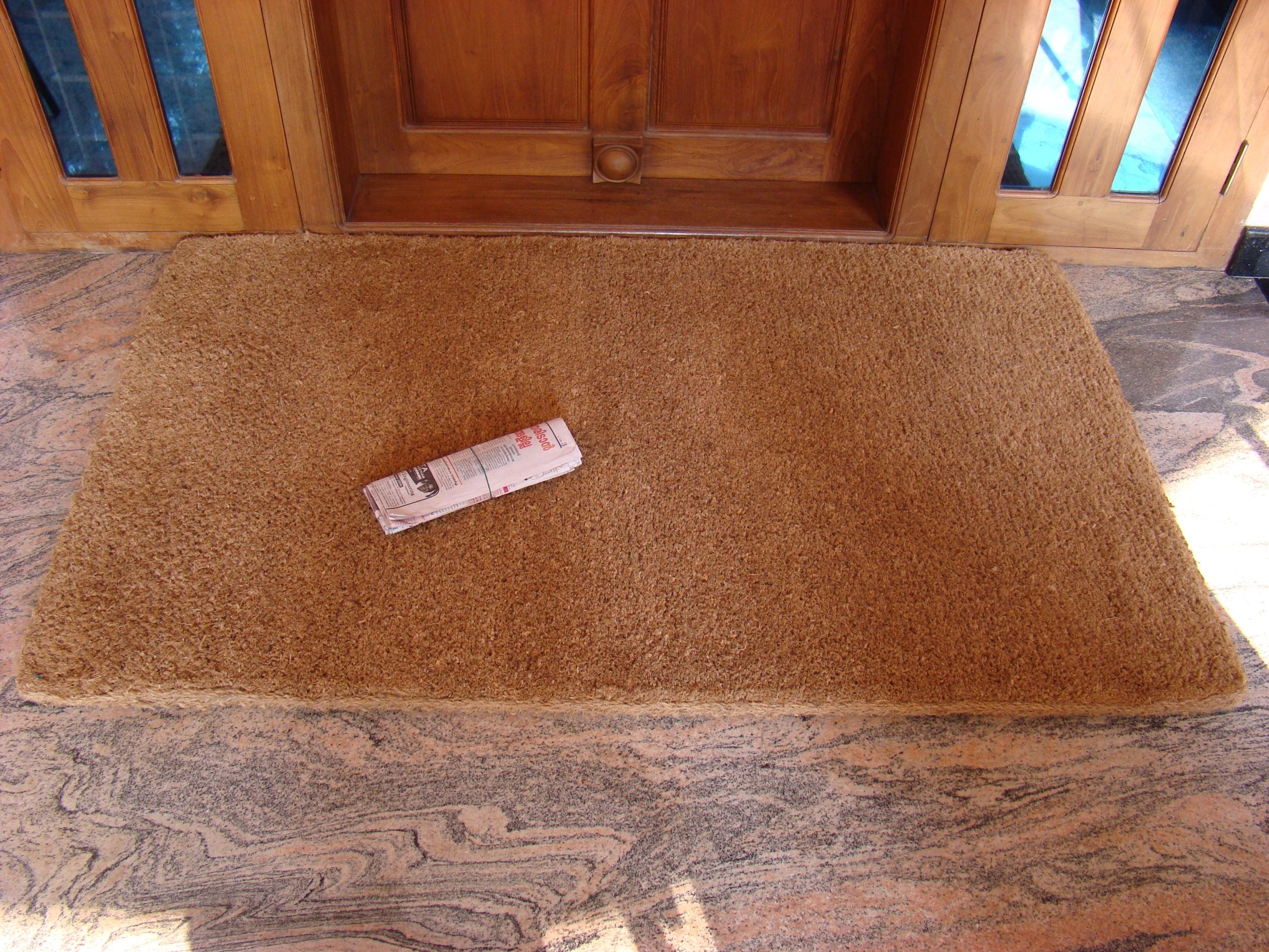 Kempf Doormat Coco Coir 36" X 48" Natural Tan