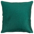 Rizzy Home 22" X 22" Polyester Pillow Cover In Teal