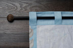 Maison D' Hermine Curtain 100% Cotton 50''X124'' Curtains 2 Panel Easy Hanging With A Rod Pocket & Loop For Kitchen, Bedrooms &
