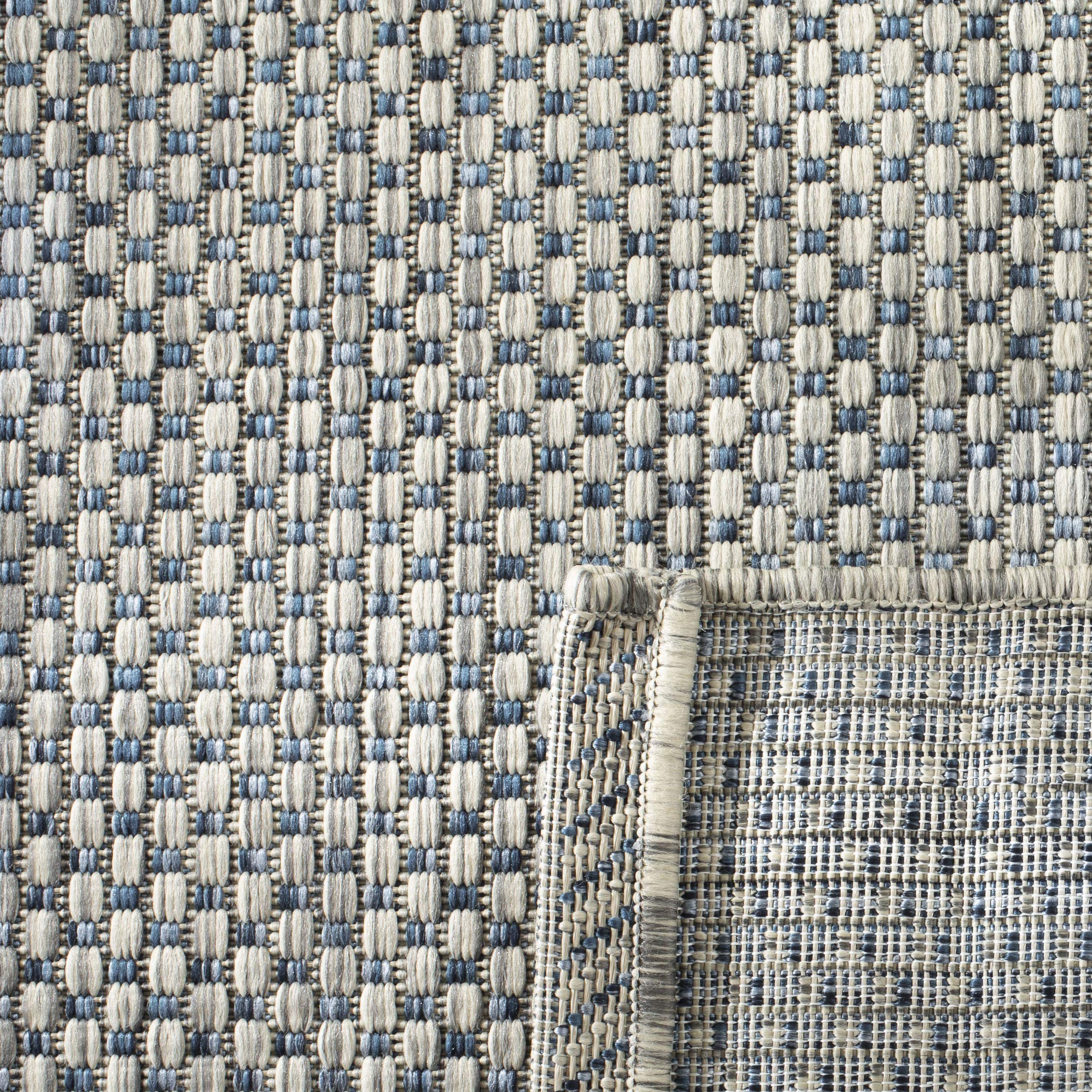Safavieh Courtyard Collection 10' Square Red/Beige Cy8521 Indoor/Outdoor Non-Shedding Easy Cleaning Patio Backyard Porch Deck Mudroom Area Rug
