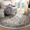 SAFAVIEH Lyndhurst Collection Area Rug - 7 Round, Cream & Beige, Traditional Oriental Design, Non-Shedding & Easy Care, Ideal f