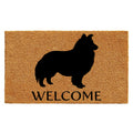 Calloway Mills Az105691729 Shetland Sheepdog Doormat, 17' X 29', Natural/Black
