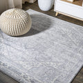 JONATHAN Y MDP106C-6SQ Modern Vintage Medallion Traditional Indoor Area-Rug Country Easy-Cleaning Bedroom Kitchen Living Room No