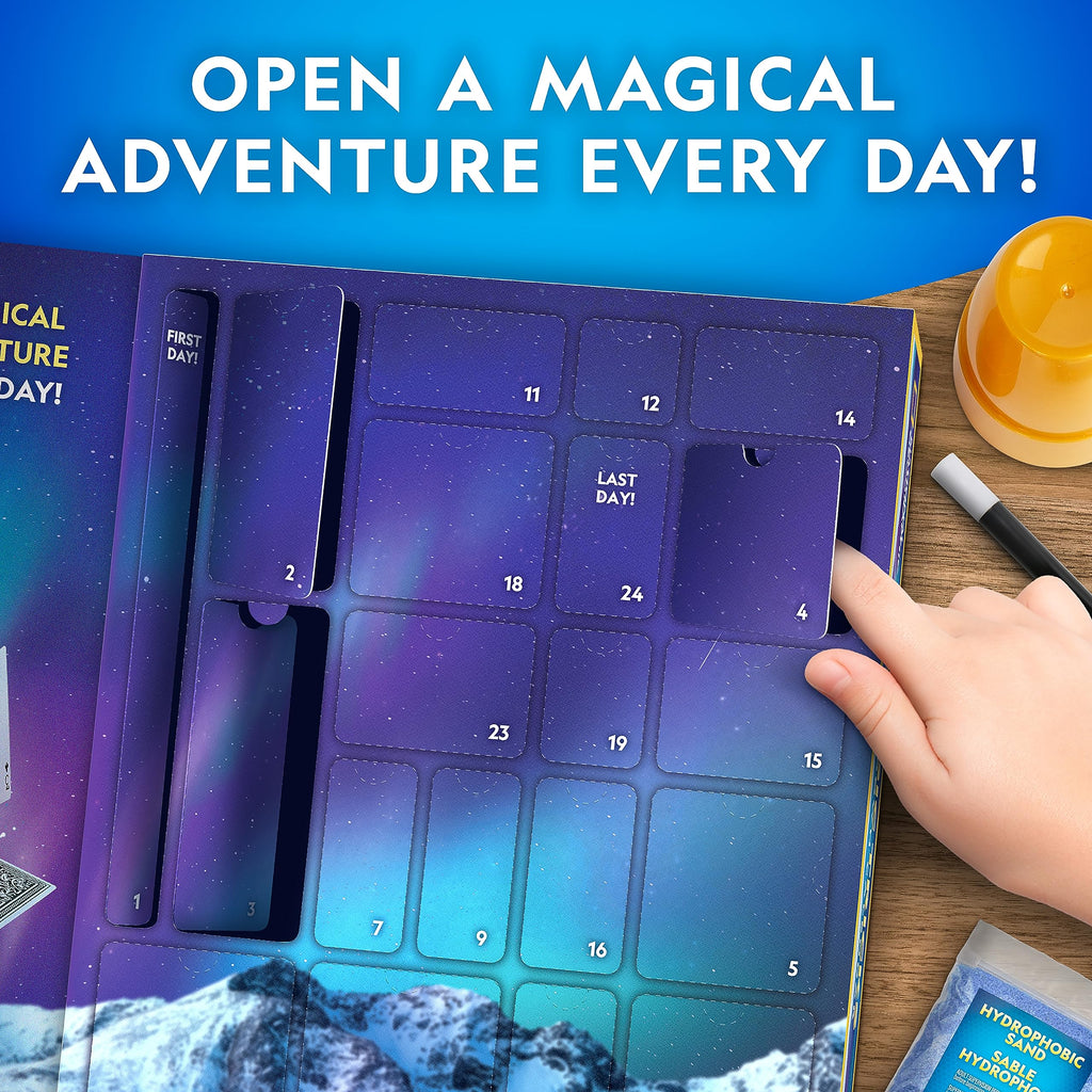 National Geographic Magic Advent Calendar 2024 - Kids Advent Calendar With 24 Magic Tricks & Science Experiments, Christmas Coun