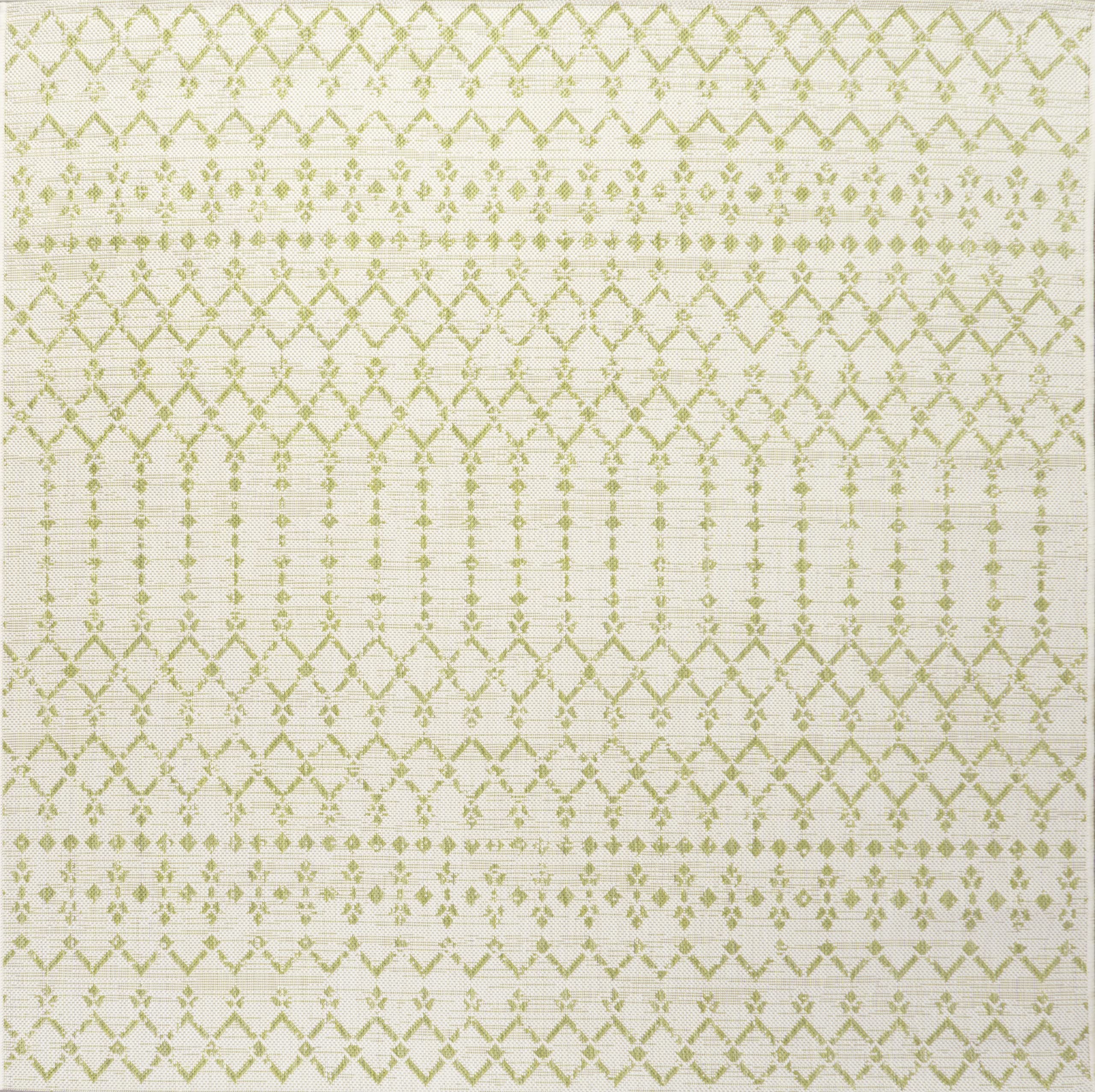 Jonathan Y Smb108M-5Sq Ourika Moroccan Geometric Textured Weave Indoor Outdoor Area Rug, Coastal,Traditional,Transitional Easy C