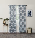 Eclipse 37'' x 63'' Insulated Darkening Single Panel Rod Pocket Window Treatment Living Room, 37 in x 63 in, Aqua
