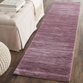 SAFAVIEH Vision Collection Accent Rug - 3 x 5, Grape, Modern Ombre Tonal Chic Design, Non-Shedding & Easy Care, Ideal for High