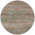 Addison Rugs Marston 8' X 8' Transitional Multi Indoor Outdoor Round Rug, Easy Clean, Machine Washable, Non Shedding, Bedroom, Living Room, Dining Room, Kitchen, Patio Rug