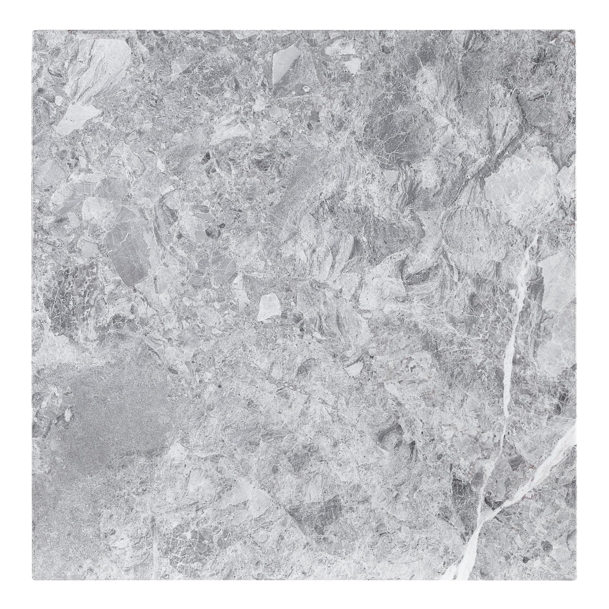 Acme Hussein Counter Height Table in Marble and Black