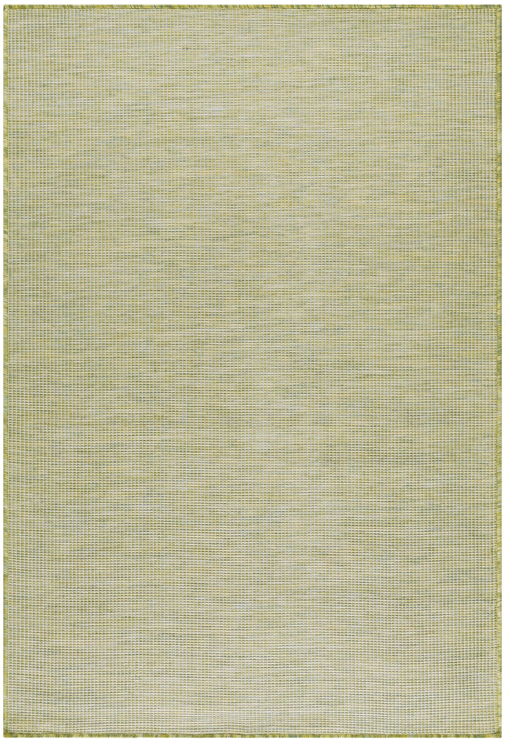 Nourison Positano Indoor/Outdoor Green 4' X 6' Area Rug, Easy Cleaning, Non Shedding, Bed Room, Living Room, Dining Room, Backyard, Deck, Patio (4X6)