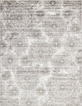 Unique Loom Sofia Collection Area Rug - Grand (9 x 12 Rectangle Gray/Ivory)