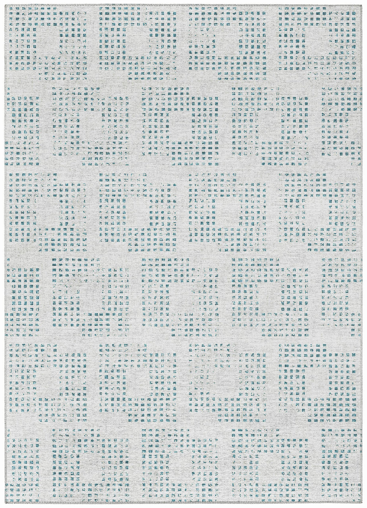 Addison Rugs Eleanor Aer31 Silver 9' X 12' Indoor Outdoor Area Rug, Easy Clean, Machine Washable, Non Shedding, Bedroom, Living Room, Dining Room, Kitchen, Patio Rug