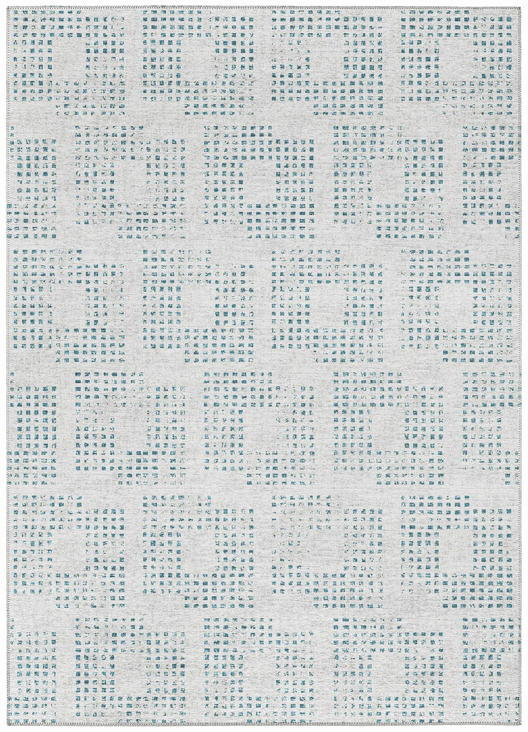 Addison Rugs Eleanor Aer31 Silver 9' X 12' Indoor Outdoor Area Rug, Easy Clean, Machine Washable, Non Shedding, Bedroom, Living Room, Dining Room, Kitchen, Patio Rug