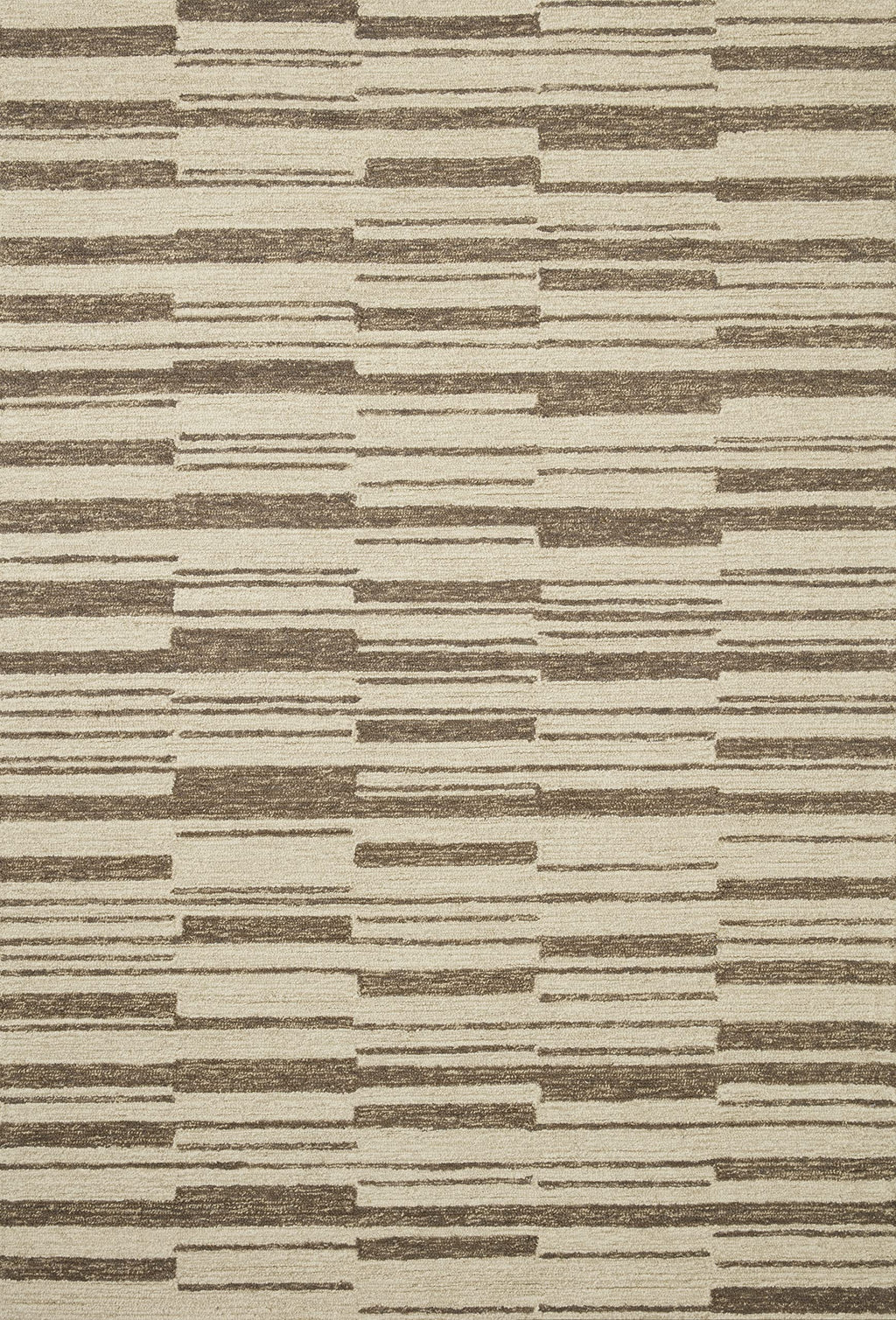 Loloi Chris Loves Julia X Polly Beige/Tobacco 2'-6'' X 7'-6'' Runner Rug