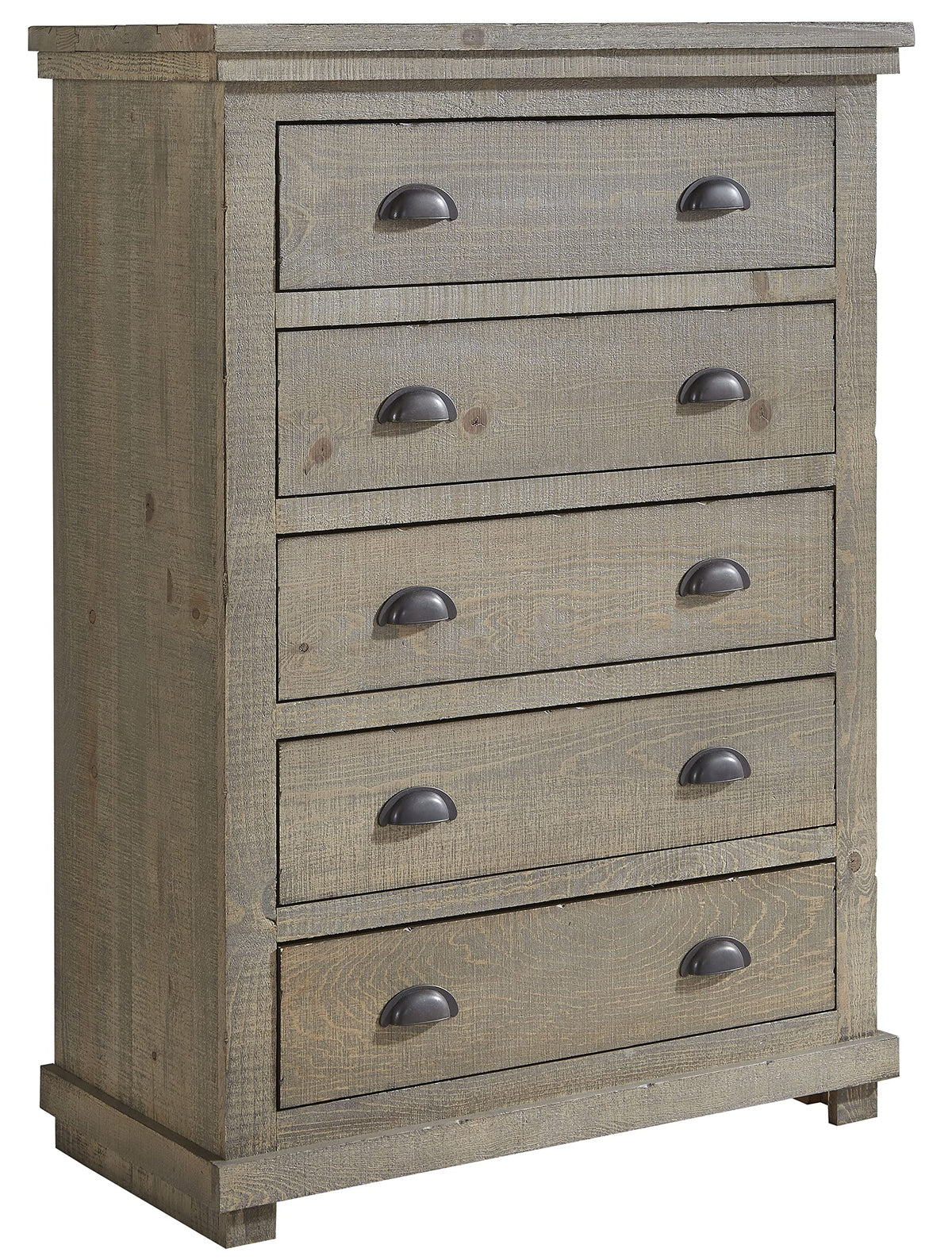 Progressive Furniture Willow Chest, Weathered Gray